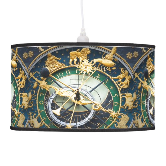 Astronomical Clock Pendant Lamp (Left)