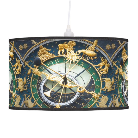 Astronomical Clock Pendant Lamp (Right)