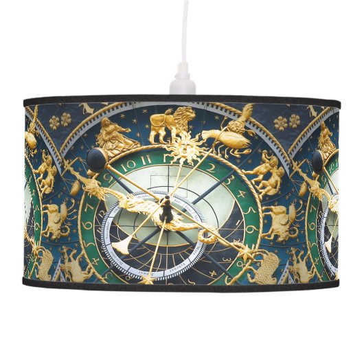 Astronomical Clock Pendant Lamp (Front)