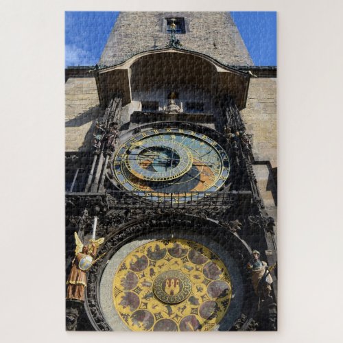 Astronomical Clock Prague Czechia Orloj Praha Jigsaw Puzzle
