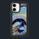 Astronomical Clock, Prague, Czechia iPhone 16 Case<br><div class="desc">iPHONE OTTERBOX CASE - Astronomical Clock (Orloj) in Prague,  Czech Republic. Detail on iconic clock in black and white,  highlighting zodiac signs circle,  sun and moon with alongside guardians - skeleton,  ...  Custom design case/cover for mobile phone. Discovering Architecture - Travel/Prague series. Original Photography/Art/Design by work4dream.</div>