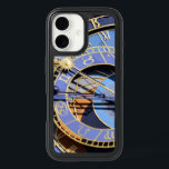 Astronomical Clock, Prague, Czechia iPhone 16 Case<br><div class="desc">iPHONE OTTERBOX CASE - Astronomical Clock (Orloj) in Prague,  Czech Republic. Detail on iconic clock in black and white,  highlighting zodiac signs circle,  sun and moon with alongside guardians - skeleton,  ...  Custom design case/cover for mobile phone. Discovering Architecture - Travel/Prague series. Original Photography/Art/Design by work4dream.</div>