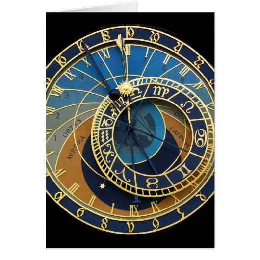 Astronomical Clock-Prague Orloj Cards (Front)