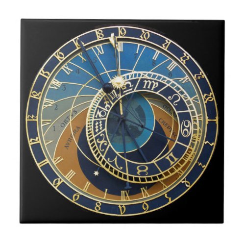 Astronomical Clock_Prague Orloj Tile