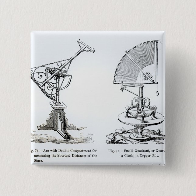 Astronomical Instruments Button (Front)