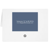 Astronomy 101: cards (Back Horizontal)