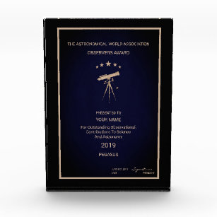 Astronomy Acrylic Award
