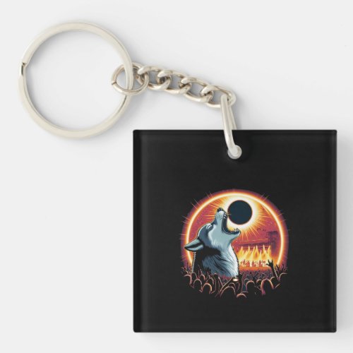 Astronomy Apparel total eclipse Keychain