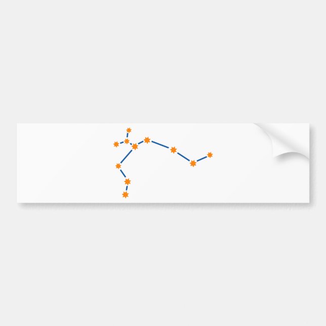 astronomy-aquarius-2 bumper sticker (Front)