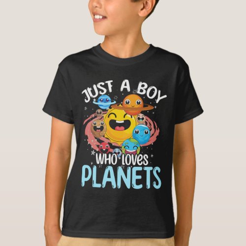 Astronomy Astronomer Science Outer Space Cute Plan T_Shirt
