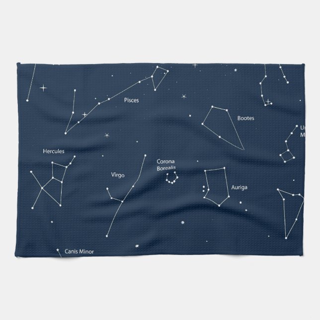 astronomy background kitchen towel (Horizontal)