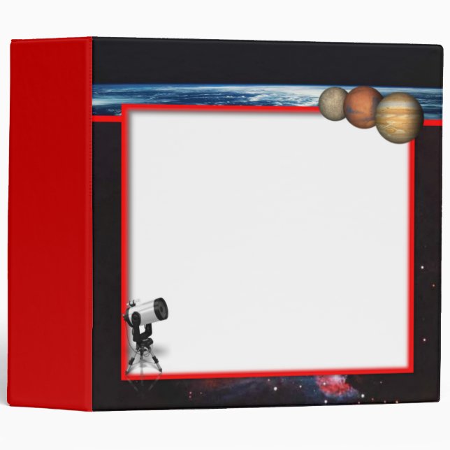 Astronomy Binder (Front/Spine)