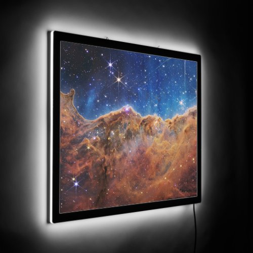 Astronomy Cosmic Cliffs LED Sign