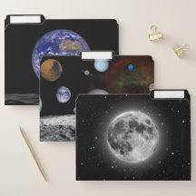 Astronomy File Folders