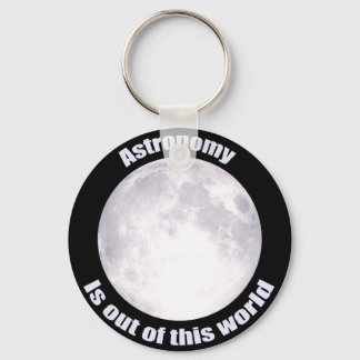 Astronomy Full Moon Keychain