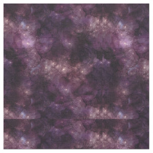 Galaxy And Space Pattern Fabric | Zazzle