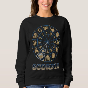 Astronomy Horoscope Ascendant Zodiac Sign Scorpio Sweatshirt