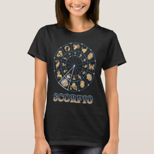 Astronomy Horoscope Ascendant Zodiac Sign Scorpio T-Shirt