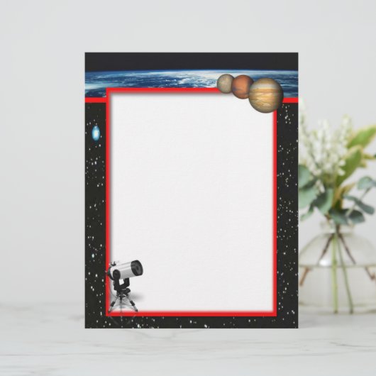 Astronomy Letterhead (Standing Front)