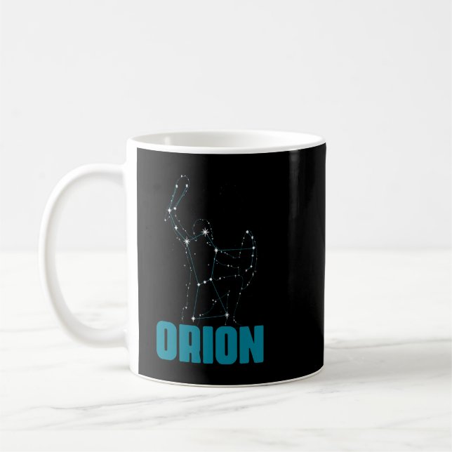 Astronomy Lover Orion Constellation Stargazing Ast Coffee Mug (Left)