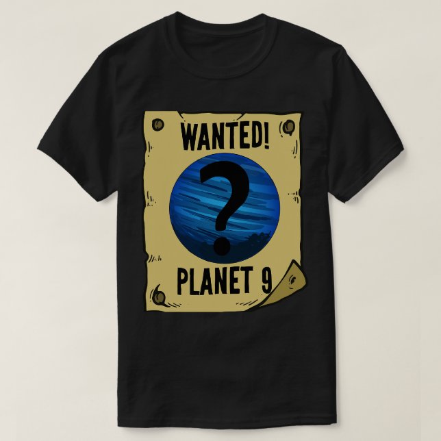 Astronomy Lover Planet Nine Solar System Geek 9 Pl T-Shirt (Design Front)