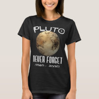 Astronomy Lover Pluto Never Forget Space Planetary