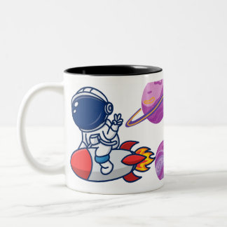 Astronomy lover Two-Tone coffee mug