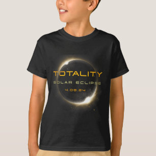 Astronomy Lovers Total Solar Eclipse 2024 Totality T-Shirt