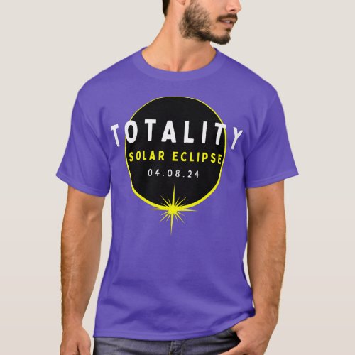 Astronomy Lovers Total Solar Eclipse 2024 Totality T_Shirt