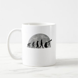 Astronomy Moon Evolution Telescope Astrophysics Coffee Mug