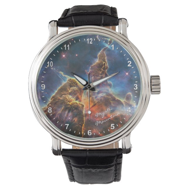 Astronomy & Mystic Mountain Watch, Hubble / Galaxy Watch (Front)