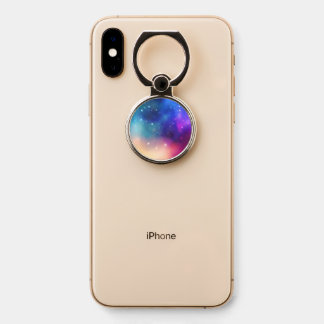 Astronomy Nebula Galaxy Phone Ring Stand
