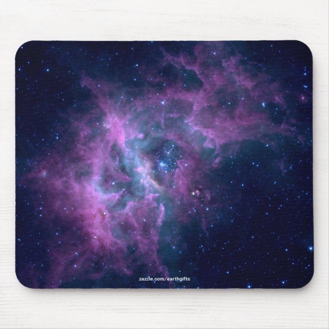 Astronomy Nebula RCW49_04 Outer Space Image Mouse Pad (Front)