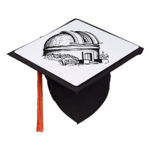 Astronomy Observatory Graduation Cap Topper