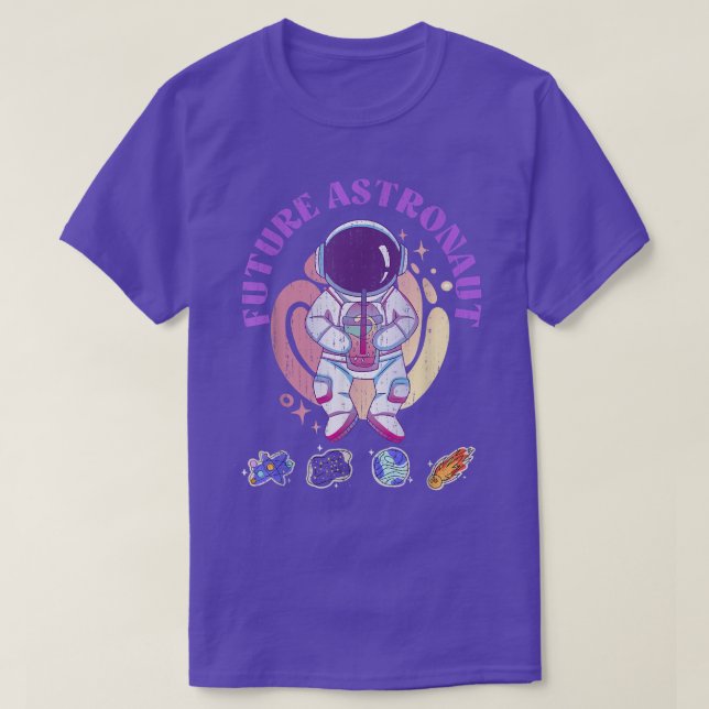 Astronomy Outer Science Space Travel Future Astron T-Shirt (Design Front)