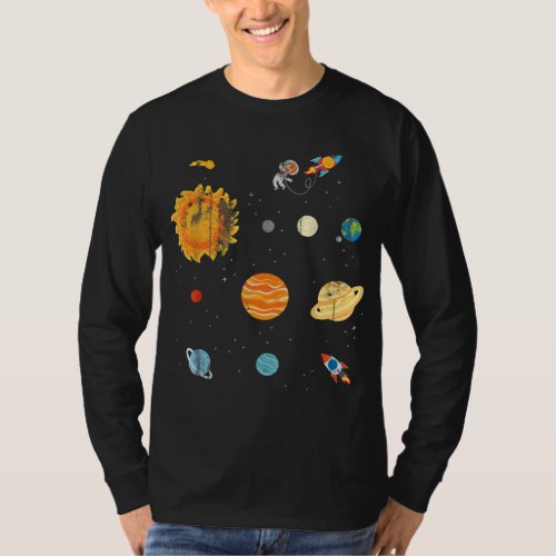Astronomy Outer Space Planets Science Astronaut T_Shirt