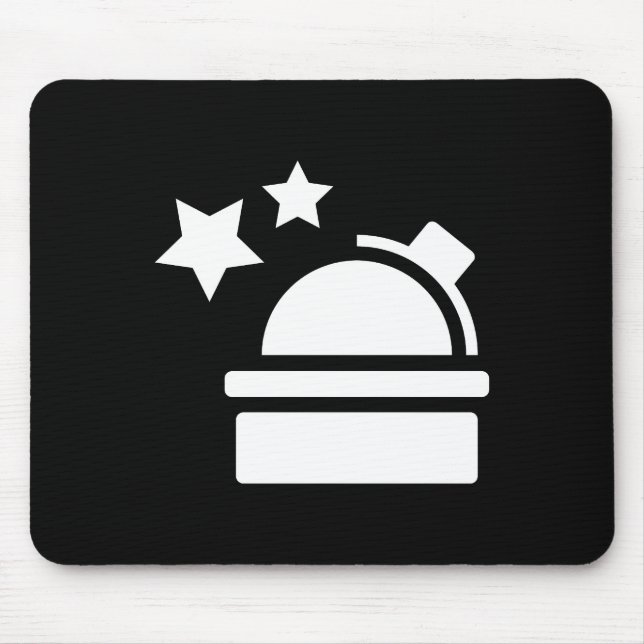 Astronomy Pictogram Mousepad (Front)