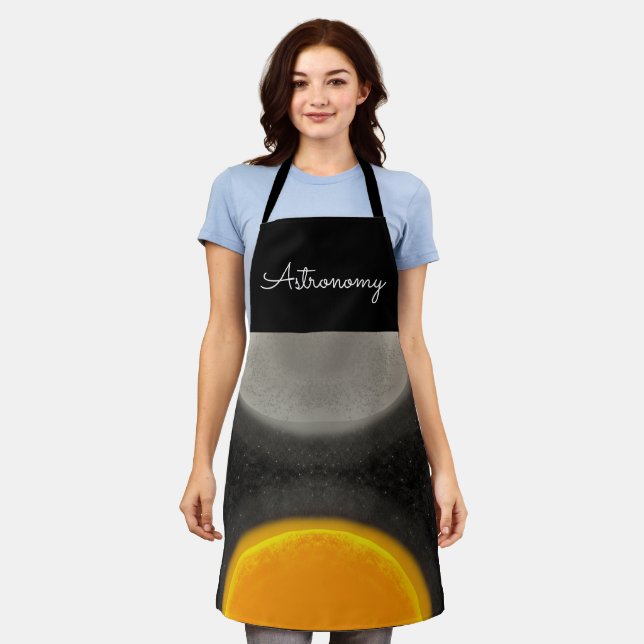 Astronomy Science Teacher Testing Class Apron (Worn)