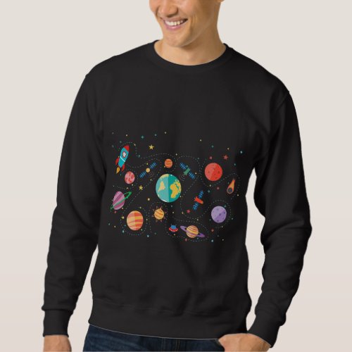 Astronomy SPACE Nerdy Gift Cosmic Astornaut Sweatshirt