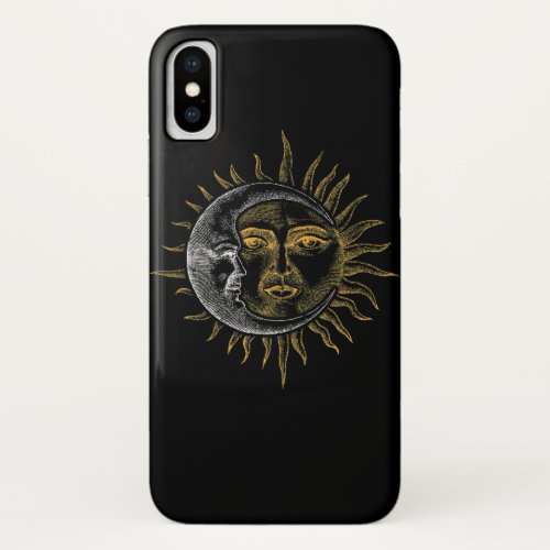 Astronomy Stars Sun Moon Planets Astronaut iPhone X Case