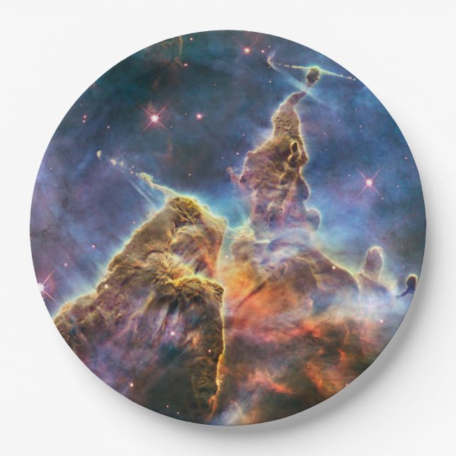 Astronomy Theme  Paper Plates (Front)