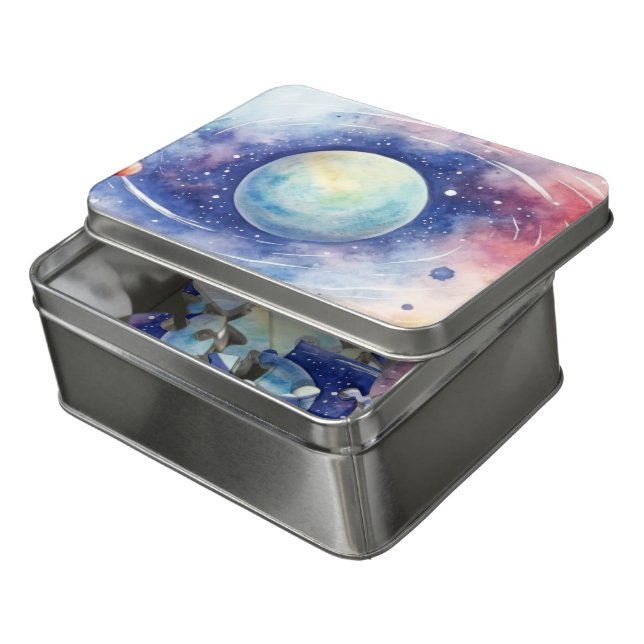  Astronomy universe nebula.  Jigsaw Puzzle (Lid Open)