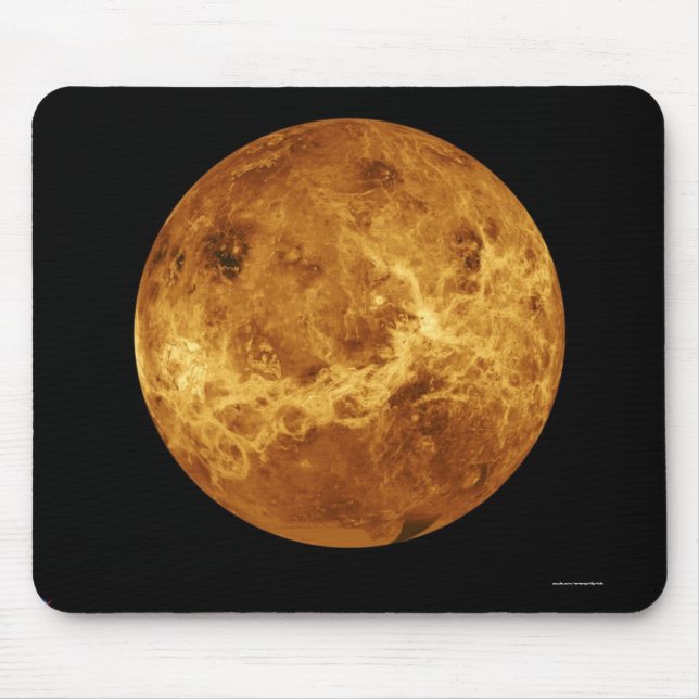 Astronomy Venus Planetary Image Mouse Pad (Front)