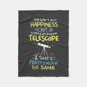 Astronomy - You Can't Buy Happiness Fleece Blanket