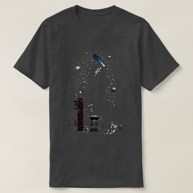Astronot T-Shirt (Design Front)
