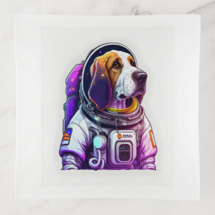 Astronout Dog Mascot Trinket Tray
