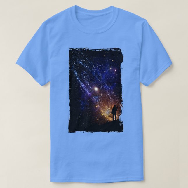Astrophile Night Sky Astronomy Men Women Astrophot T-Shirt (Design Front)