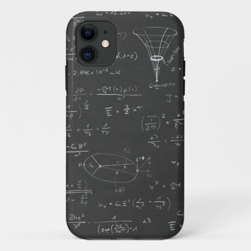 Astrophysics diagrams and formulas iPhone 11 case
