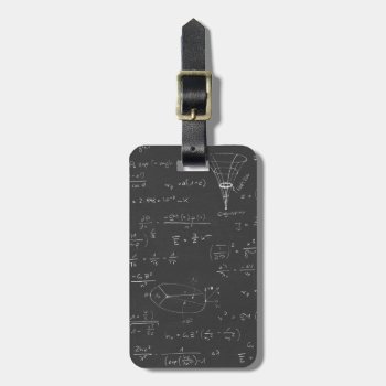 Astrophysics Diagrams And Formulas Luggage Tag by UDDesign at Zazzle
