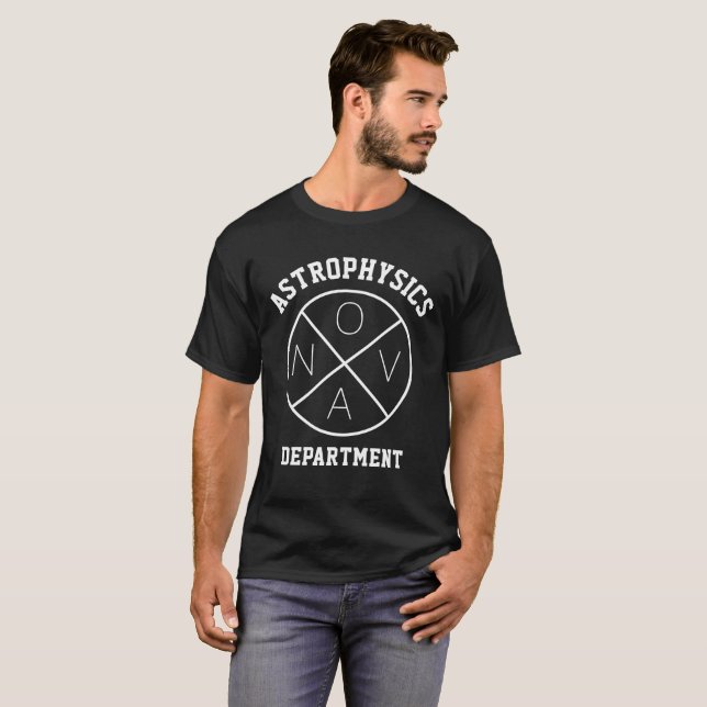 Astrophysics Nova Department T-Shirt (Front Full)